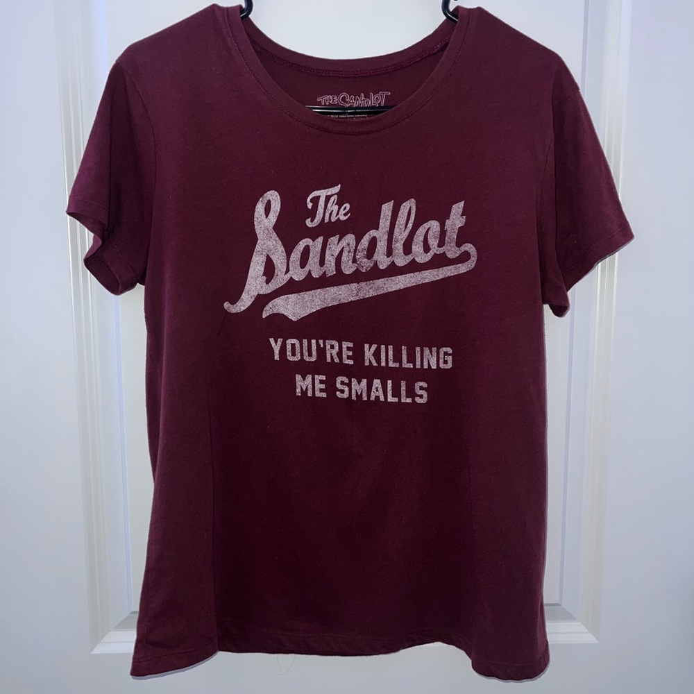 Burgundy 'The Sandlot' Graphic T-Shirt